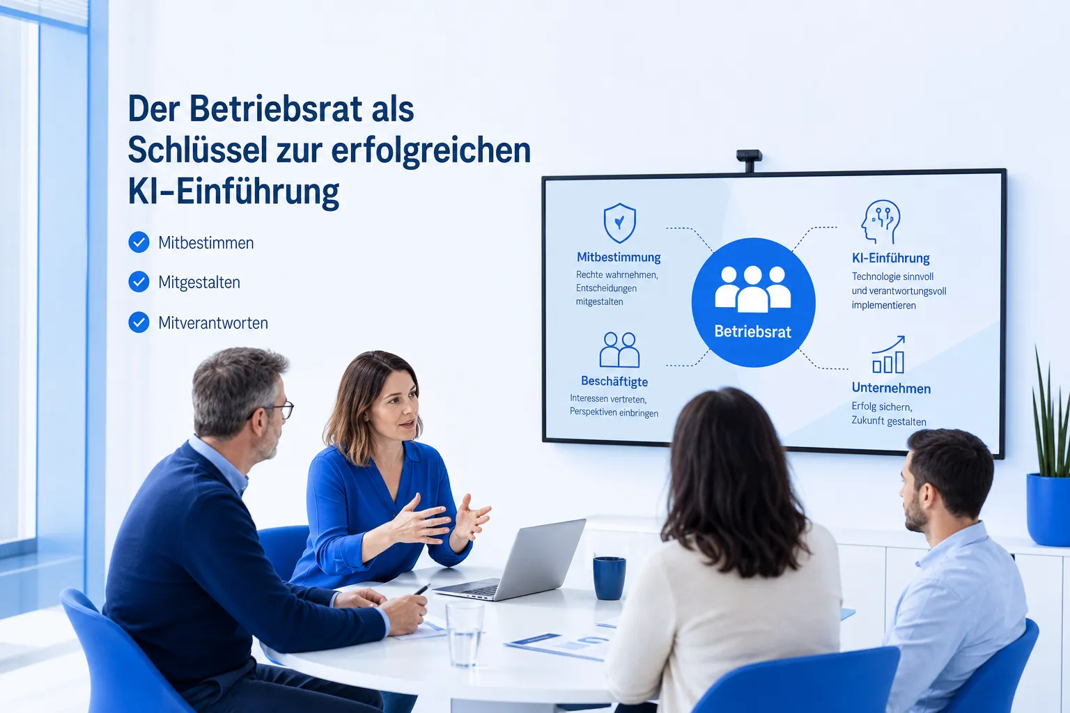 KI am Arbeitsplatz Betriebsrat, was bei Einführung und Mitbestimmung wichtig wird
