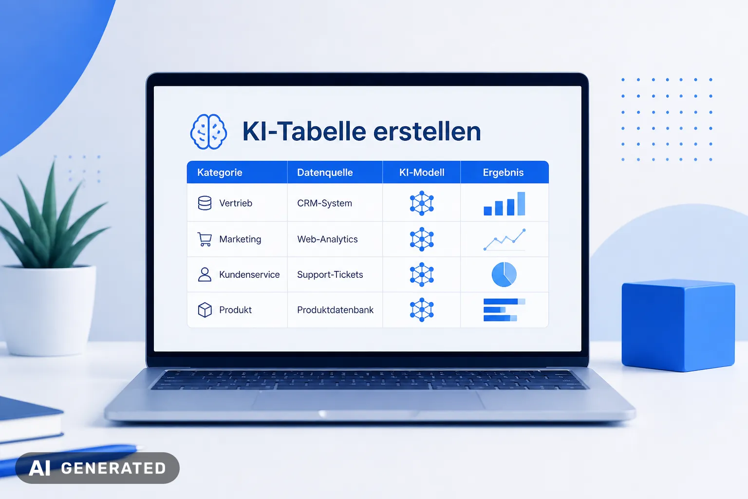 KI Tabelle erstellen, wie Teams Reports ohne Excel-Chaos bauen