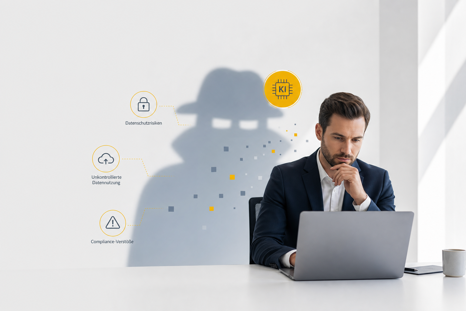Shadow AI Risiken Unternehmen: Unkontrollierte KI-Nutzung
